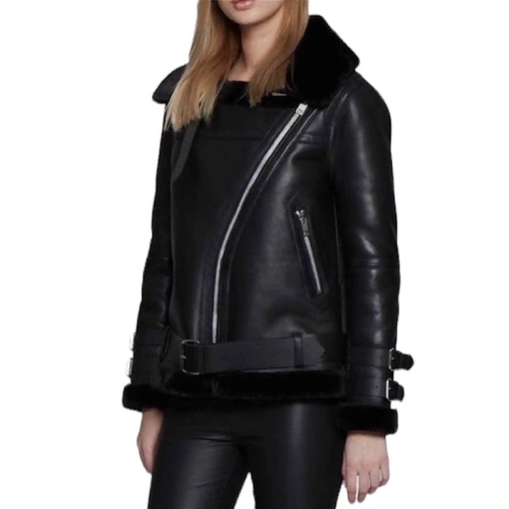 Walter Baker Whitney Leather Jacket - Picture 2 of 16